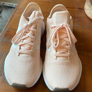 Adidas tennis shoes *worn once!*